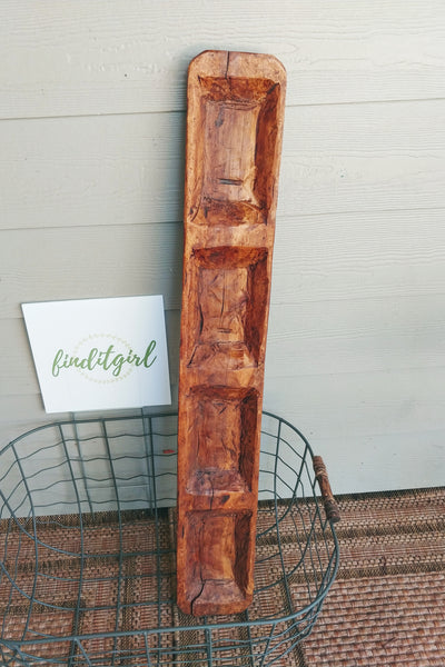Wooden Table Runner - Natural