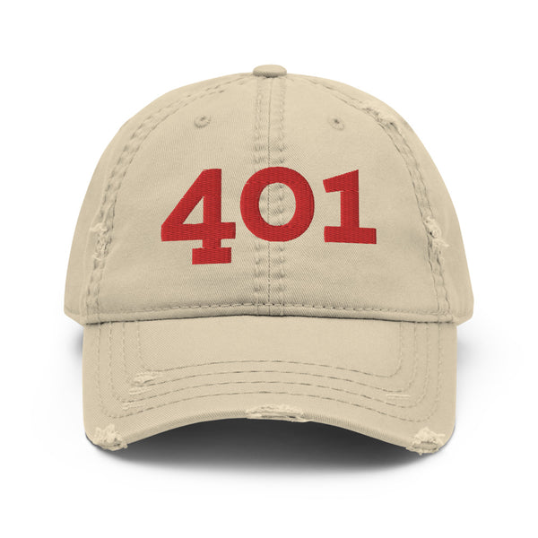 Distressed 401 Hat