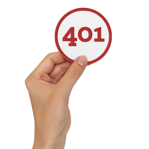 Bellaire 401 Embroidered Patch