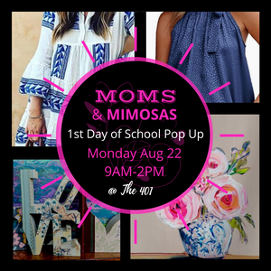 YOU'RE INVITED Mom's & Mimosas Pop Up