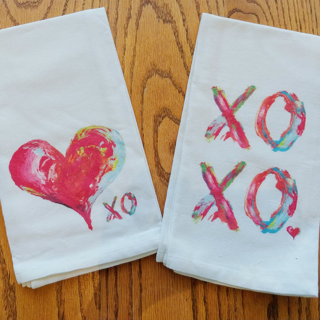 Valentine Kitchen Towels