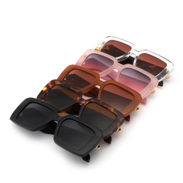 Oversize Square Vintage Inspired Sunglasses