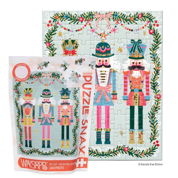 Nutcracker Christmas Puzzle Snax