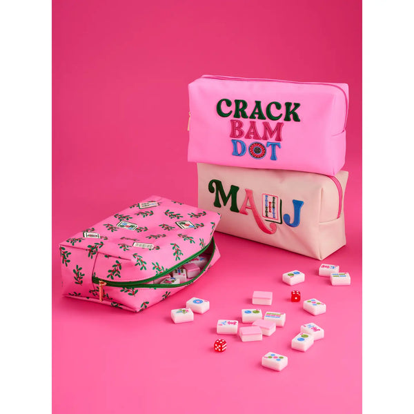 Mahjong Tiles Zip Pouch