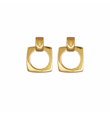 CXC Aldaba Earrings - Gold