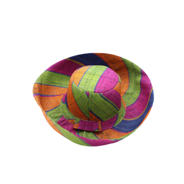 Grace Straw Hats - Caribbean Swirl