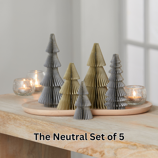 Honeycomb Paper Tree - Set of 3