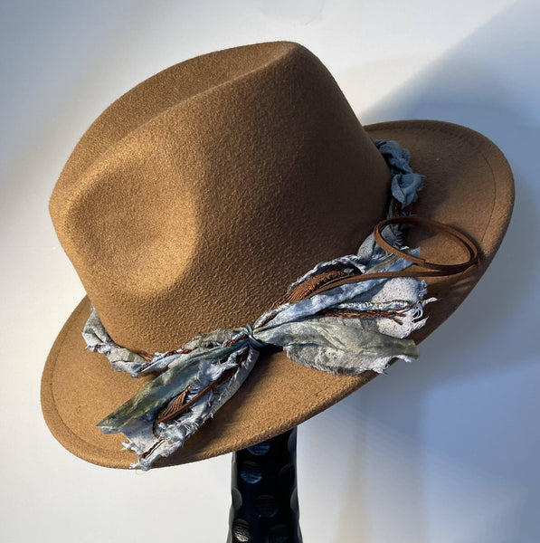 Fat Braid - Dusty Saddle Denim