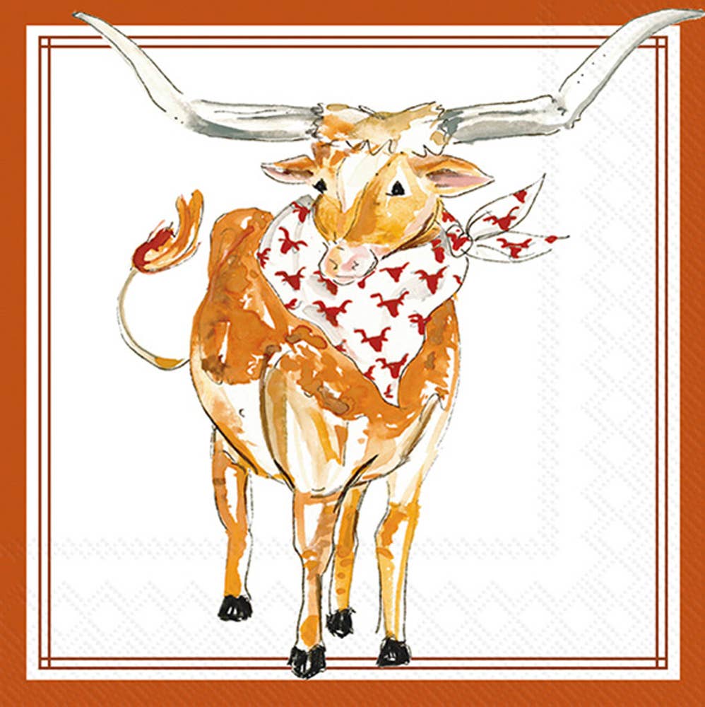 Longhorn Hometown Pride Cocktail Napkins