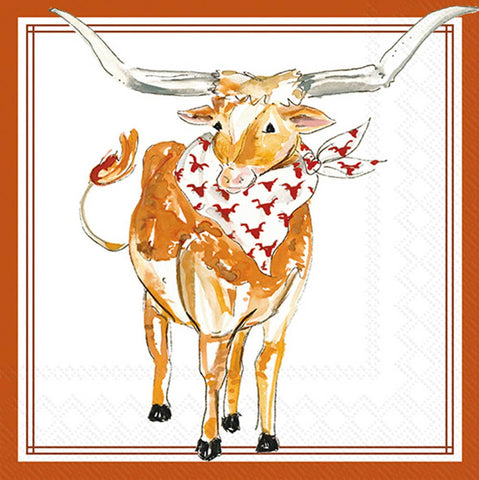 Longhorn Hometown Pride Cocktail Napkins
