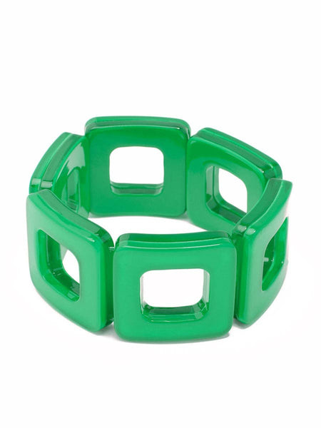 Block Resin Bracelet