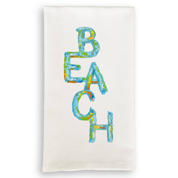 Graffiti Beach Kitchen Towel