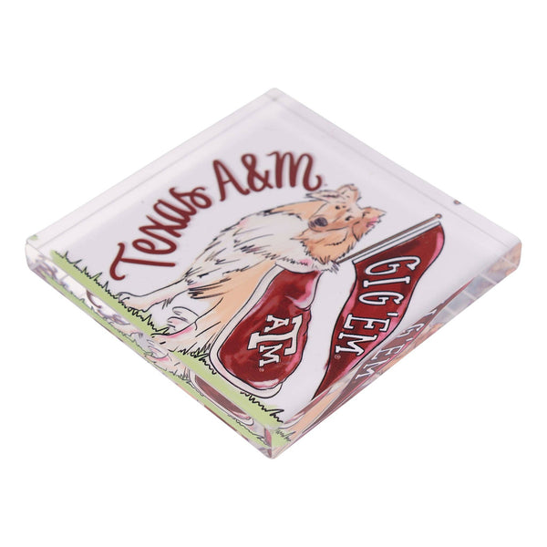 Texas A&M Reveille Napkin Weight