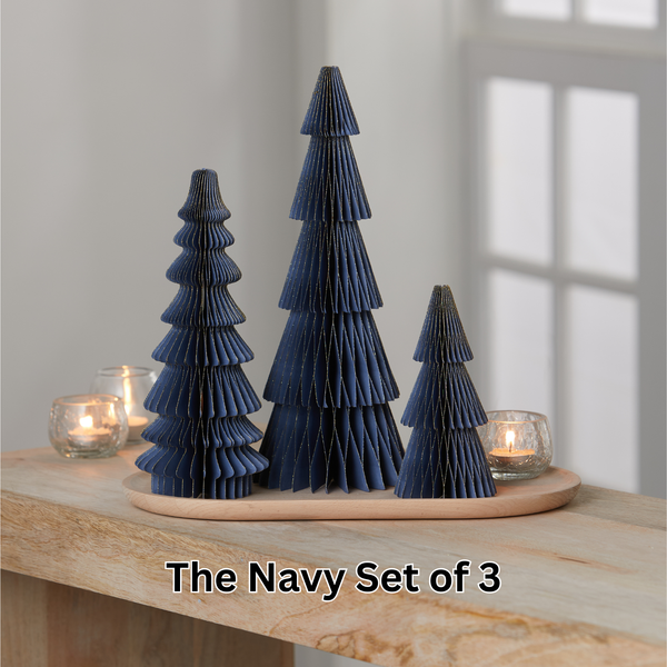 Honeycomb Paper Tree - Set of 3