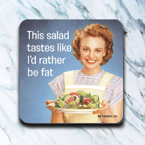 This Salad Tastes Like Coaster