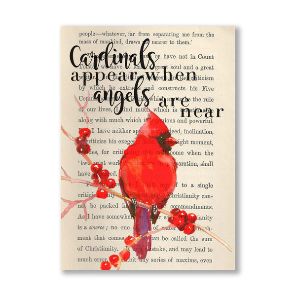 Cardinals Book Print