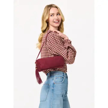 Kylie Barrel Shoulder Bag