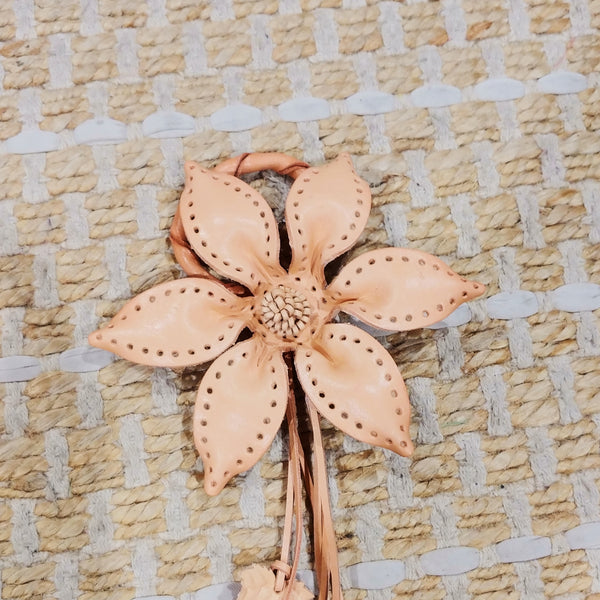Rivera Leather Flower