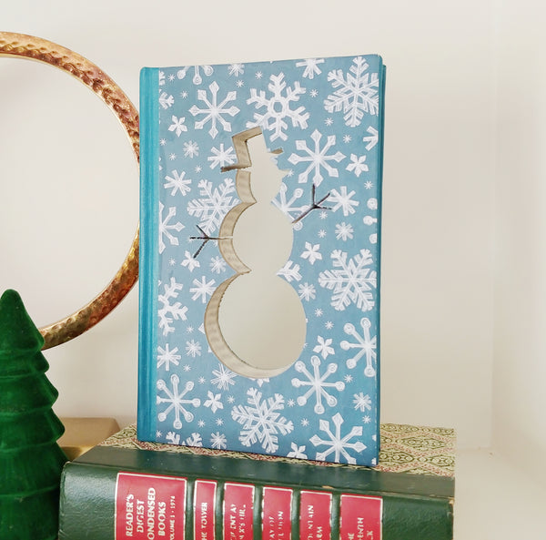 Snowman Cutout Book