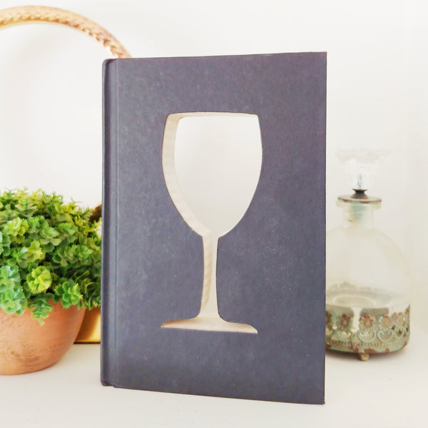 Wine Glass Cutout Book