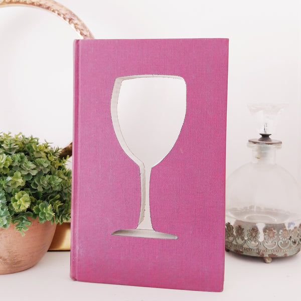 Wine Glass Cutout Book