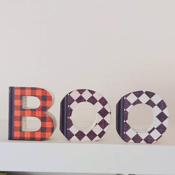 BOO Cutout Book Set