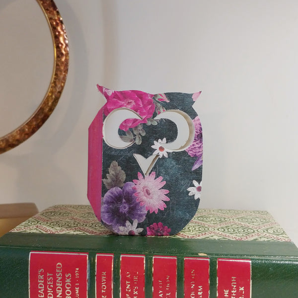 Mini Cutout Book - Owl