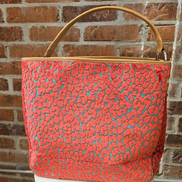 Olivia Handbag - Red Cheetah