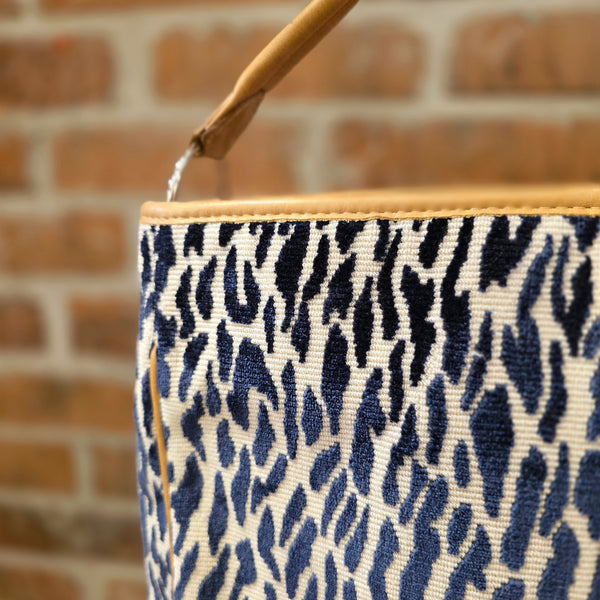 Olivia Handbag - Slate Zebra Stripe