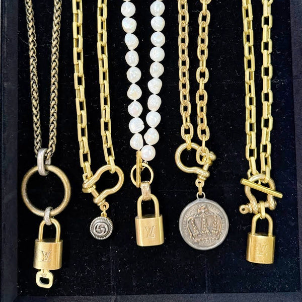 Crown Medallion Necklace