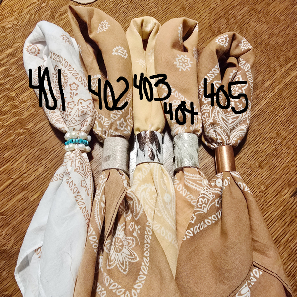 Terracotta Hues Hand Dyed Bandana