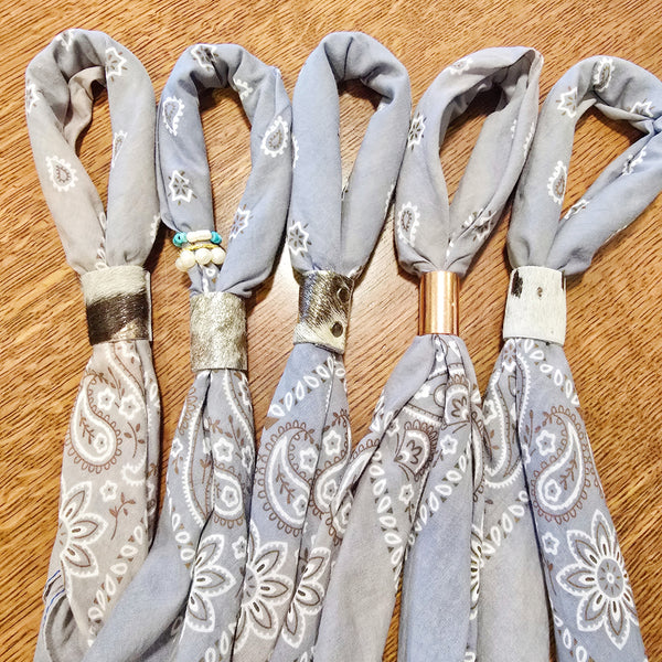 Denim Hues Hand Dyed Bandana