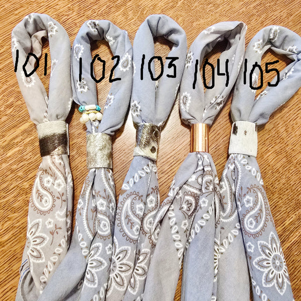 Denim Hues Hand Dyed Bandana