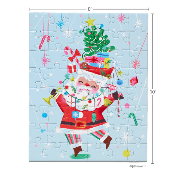 Fancy Pants Santa Christmas Puzzle Snax