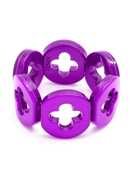 Clover Resin Bracelet