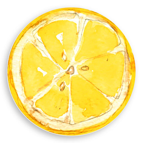 Lemon Slice Vinyl Placemat