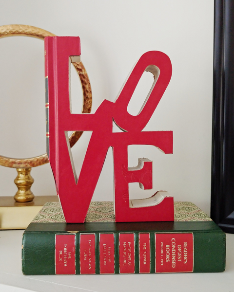 LOVE Cutout Book