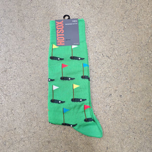 Green Golf Socks