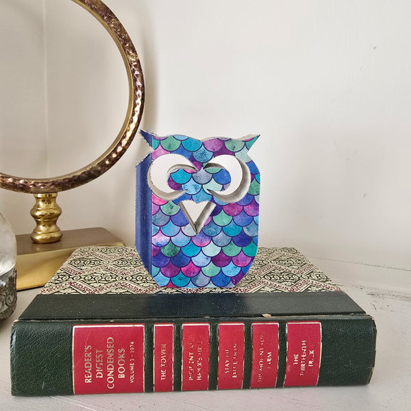 Mini Cutout Book - Owl