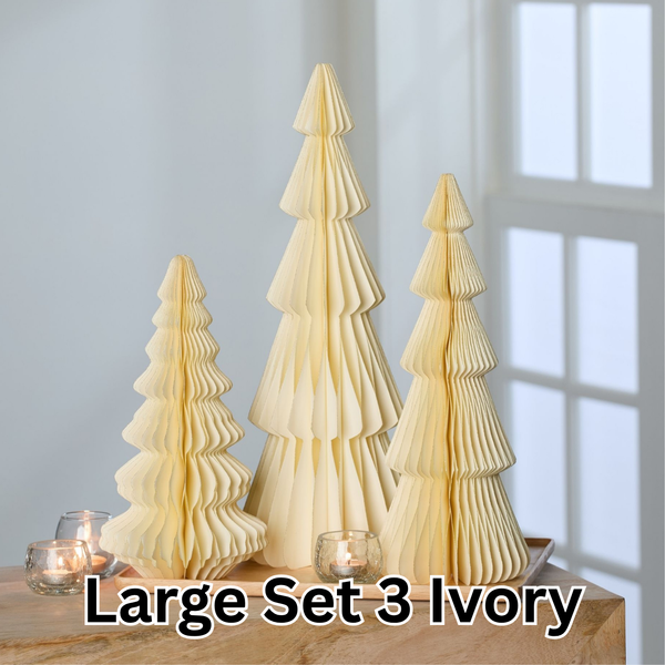 Honeycomb Paper Tree - Set of 3 Medium