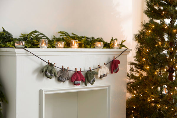 Mini Hand Knit Sweater Garland