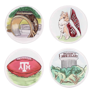 Texas A&M  Coaster - Set of 4