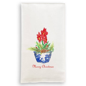 Merry Christmas Chinois Kitchen Towel