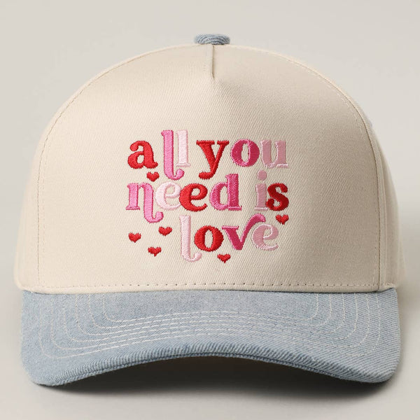 All You Need is Love Trucker Hat