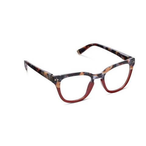 Faye - Gray Botanico Dark Red