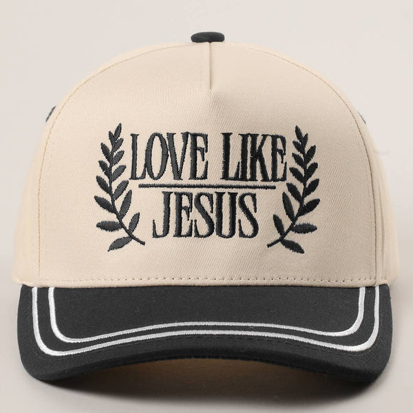 Love Like Jesus Embroidered Baseball Hat