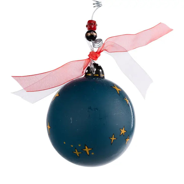 Dark Blue Nutcracker Ornament