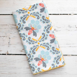 Honey Bee Cloth Napkins - Set of 4