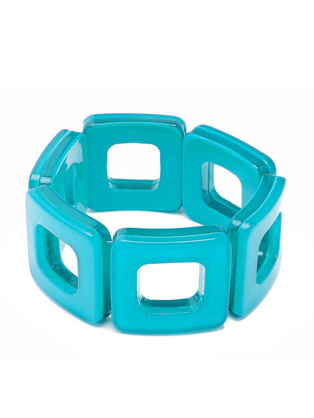 Block Resin Bracelet