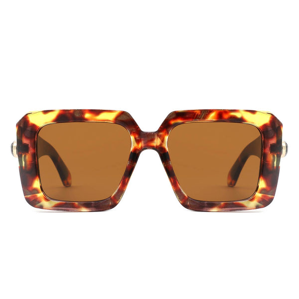 Oversize Square Vintage Inspired Sunglasses
